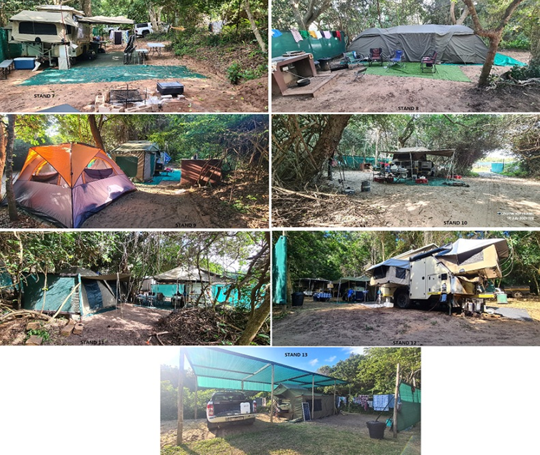 Ponta Mamoli camping site
